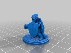 gnome cleric 3d printing 3d print model - Mito3D