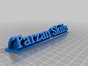 tarzan skills office customized 3d print model - Mito3D