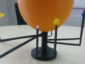 3d4kids exercise solar system learning 3d print model - Mito3D