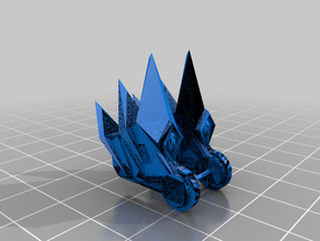 tf-t2 spiked thrusters games 3d print model - Mito3D