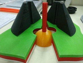 3d4kids exercise volcano learning 3d print model - Mito3D