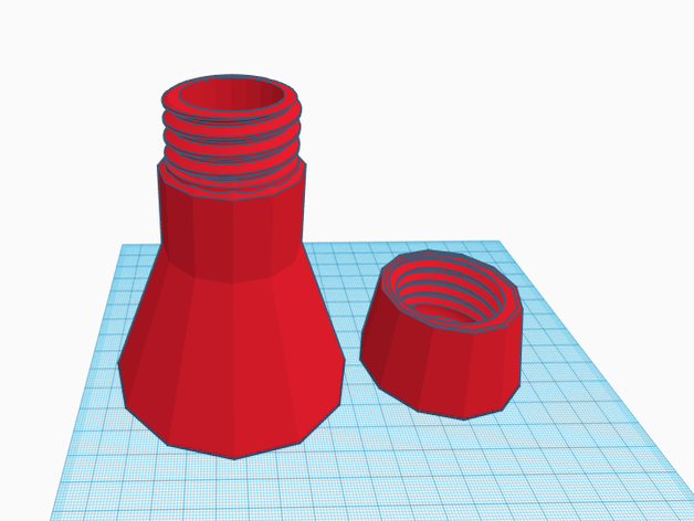 Trank-Flasche Spielzeug & game Zubehör 3D print model - Mito3D