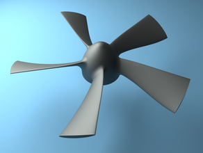 propeller parts blade ideawerk part propellers 3d print model - Mito3D