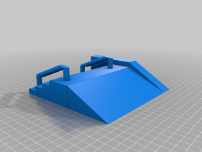 stairs grind rail kicker 3d printing 3d print model - Mito3D