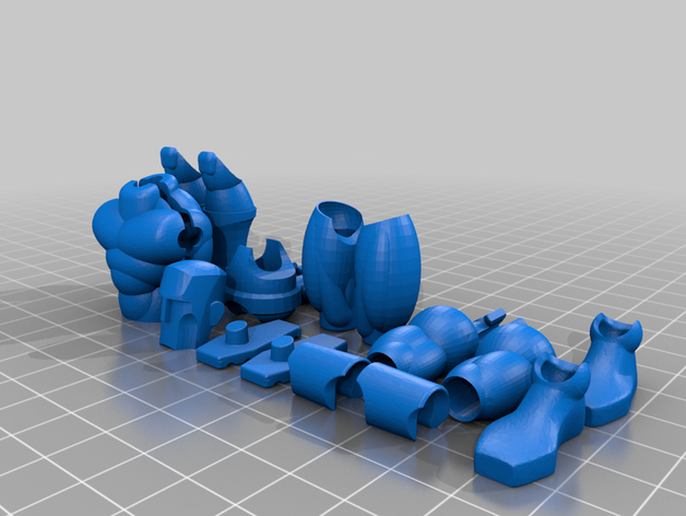 modibot do tinkercad acessórios brinquedos de construção 3D print model - Mito3D
