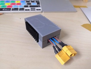boostconverter cas de l'électronique convertisseur boost 3d print model - Mito3D