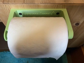 everyone poops tp holder 3d printing bathroom accessories toilet paper 3d print model - Mito3D