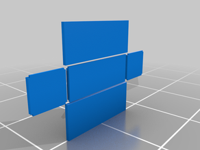 basit kontrplak kutu kaplar 360 füzyon shaper depolama kutusu 3d print model - Mito3D