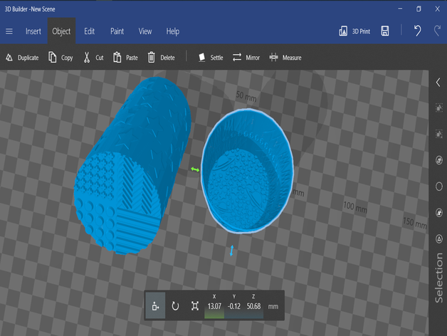 fırça temiz fincan sanat araçları makyaj 3D print model - Mito3D