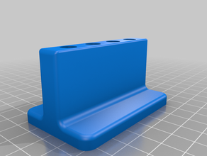freestanding waterpik tip holder 3d print model - Mito3D