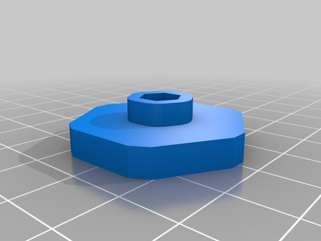 ender 3 pro cama pequeña de nivelación la tuerca Impresora 3d las piezas m4 reemplazo 3D print model - Mito3D