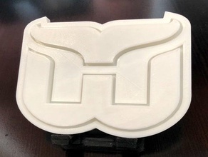 whalers de hartford le logo et l'aimant réfrigérateur les signes logos caroline carolina hurricanes connecticut hockey ouragans sur glace l'espace négatif la lnh nhl baleiniers 3d print model - Mito3D