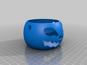 halloween candy bowl toys & games 3d print model - Mito3D