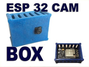 esp32cam box camera diy esp32 esp32-cam ipcamera 3d print model - Mito3D