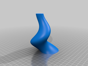 Spirale horn experiment Pappmaché Skulpturen 3d print model - Mito3D