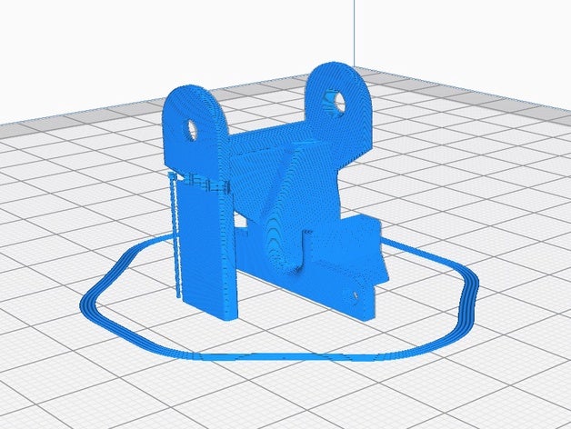petsfang Draht-Zugentlastung Kabel-Kette-adapter 3d Drucker Zubehör cabble Kette cr-10 creality ender3 3D print model - Mito3D