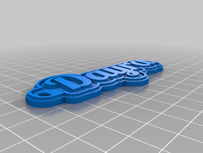 llavero dayra lobster two keychains customized 3d print model - Mito3D