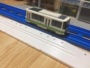 istasyon trum plarail inşaat oyuncaklar istasyonu tomica şehir tramvay 3d print model - Mito3D