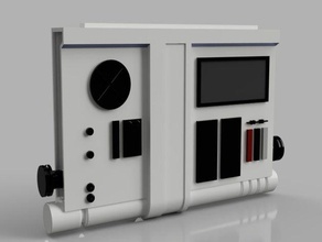 clone pilot realistic chestbox costume chest box trooper star wars 3d print model - Mito3D