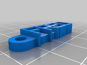 fred llavero organización personalizado 3d print model - Mito3D