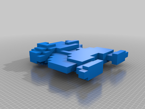 mario bros nes 3d printing printer design keychain solidworks super 3d print model - Mito3D