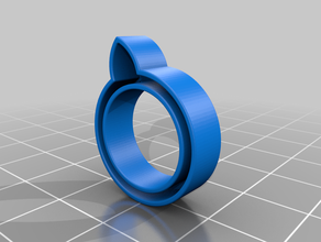 engagement ring rings 3d print model - Mito3D