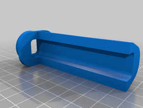spool holder-long 3d printer parts filament holder long 3d print model - Mito3D