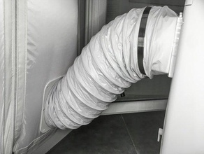 tubo de orifício casa do condicionador ar agregado familiar c 3d print model - Mito3D