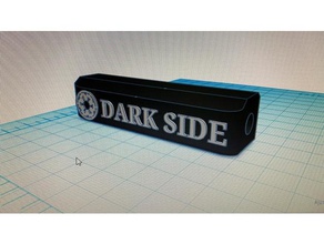 silenciador 14 mm dark side airsoft sessiz 3d print model - Mito3D