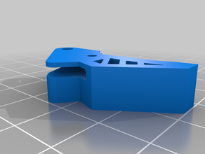 m&p shield flat-curve trigger 3d print model - Mito3D