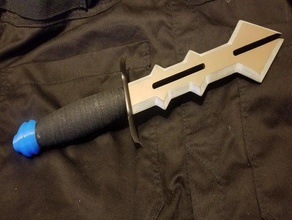 gleaming swift blade props cosplay prop knife weapon 3d print model - Mito3D