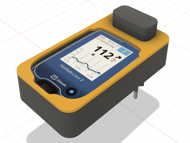 freestyle libre - ladestation f r steckdose station de charge puissance sortie les gadgets abbott diabète le test mètre diabétique 3D print model - Mito3D