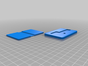 anahtar, cüzdan 3d baskı anahtar klavye 3d print model - Mito3D