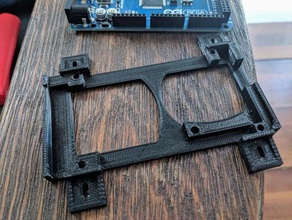 arduino mega 2560 base la electrónica caso 3d print model - Mito3D