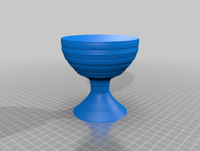 meu personalizados cálice de torno recipientes personalizado 3d print model - Mito3D