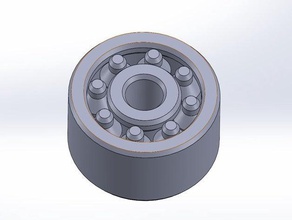 bearing ball kugellager 3d print model - Mito3D