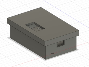 tinxi dc dönüştürücü - tek kutu adım aşağı elektronik adıma 3d print model - Mito3D