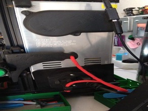ender 3 fan silencer magnet 3d printing 3d print model - Mito3D