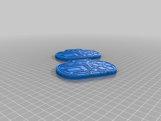 escornabot portachiavi La stampa 3d 3D print model - Mito3D