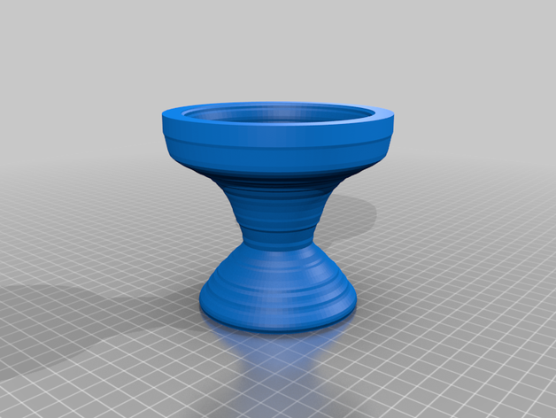 my customized chalice lathe containers 3D print model - Mito3D