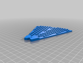 lego zeotrope base plana A impressão 3d compatível zoetrope 3d print model - Mito3D