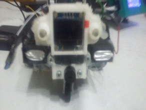 ardunio robot la robótica oled ekran el sensor 3d print model - Mito3D