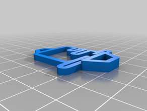 llavero memesi Anahtarlık 3d nozzle 3d print model - Mito3D