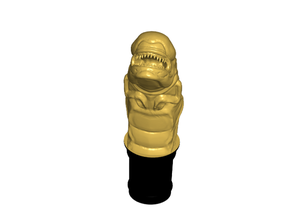 alien chestburster topper 7 de cana-de-pé bastões caminhada alienígenas cana pólo caminhadas pessoal bengala 3d print model - Mito3D
