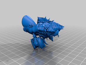 dwarf shaman creatures 3d print model - Mito3D