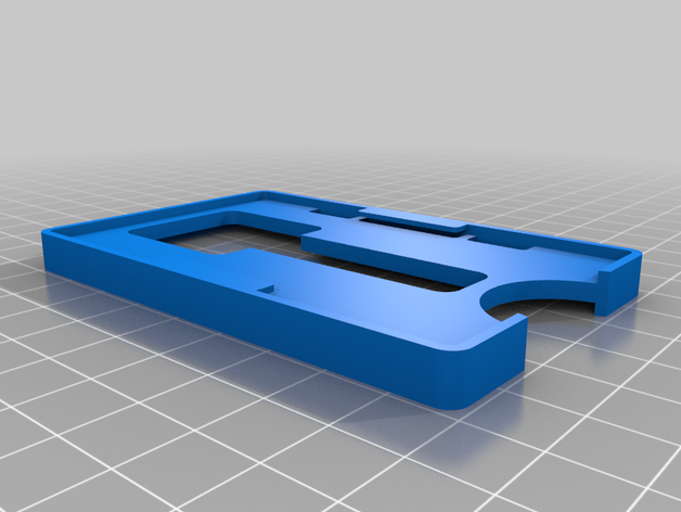 rozet tutucu anahtar kesti ofis kartı kart sahibi çift taraflı kimlik geçirir diş macunu 3D print model - Mito3D