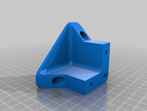 railcore foot clearance hole 3d printer parts 3d print model - Mito3D