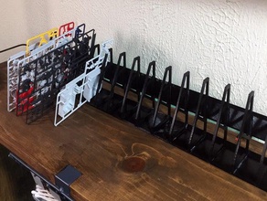 modular sprue organizer diy gunpla model kit making scale 3d print model - Mito3D