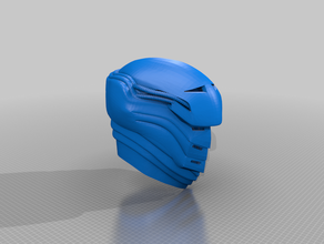 chig helmet space above beyond props alien armor cosplay enemy scifi spacesuit 3d print model - Mito3D
