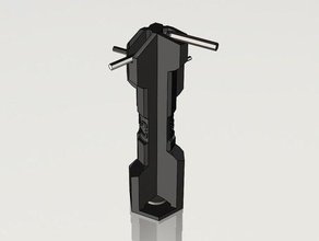 magnetische Sechskant-Schlüssel-Halter Werkzeug-Halterungen & - Boxen hexagon : hexkey hexkeyholder 3d print model - Mito3D
